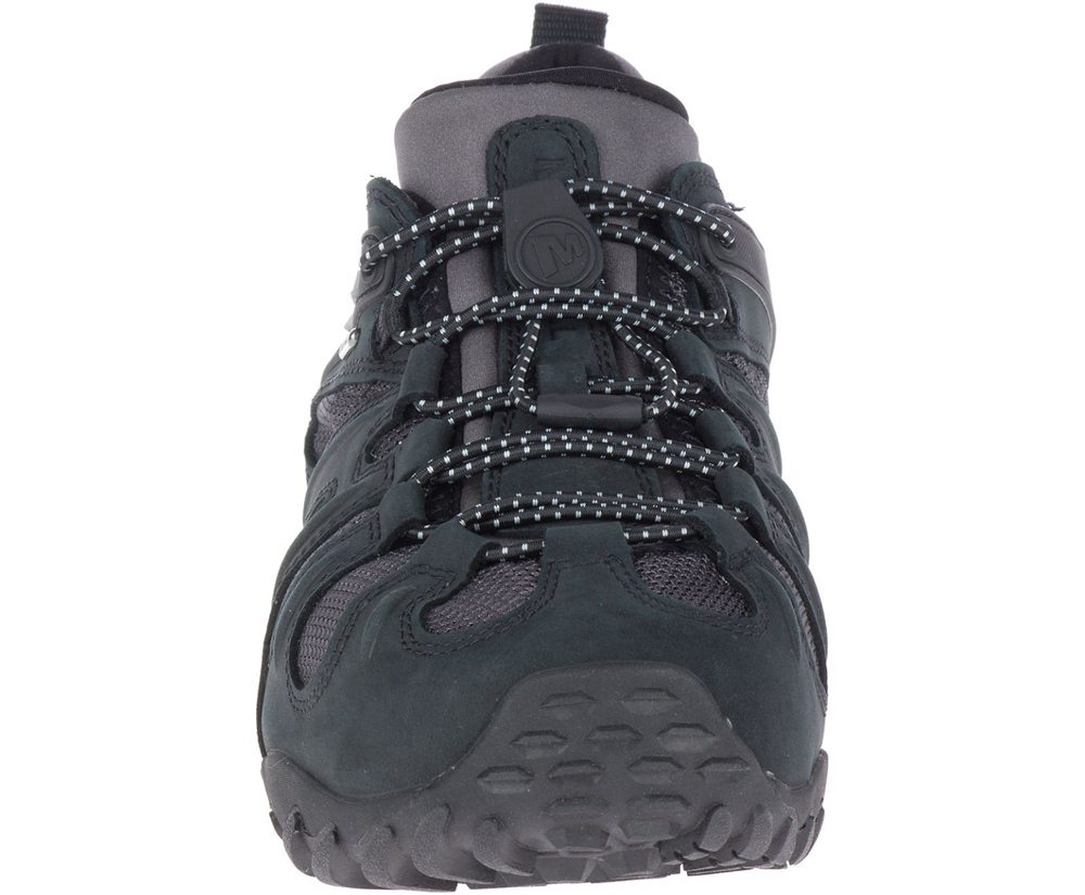 Merrell Vandresko Herre - Chameleon 8 Stretch Waterproof - Sort/Grå - ZTS548097